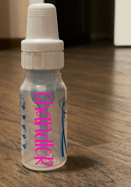 Jazzy Custom 4 oz. Baby Bottle - officialflykiddos
