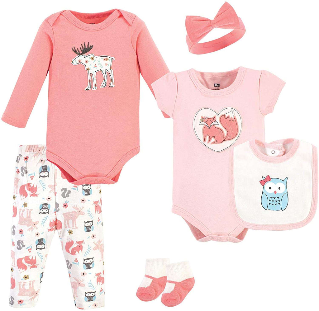 Woodland Animals Baby Girl Outfit - officialflykiddos