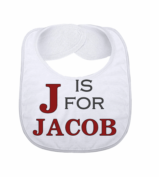 Initial Stands For Baby Bib - officialflykiddos