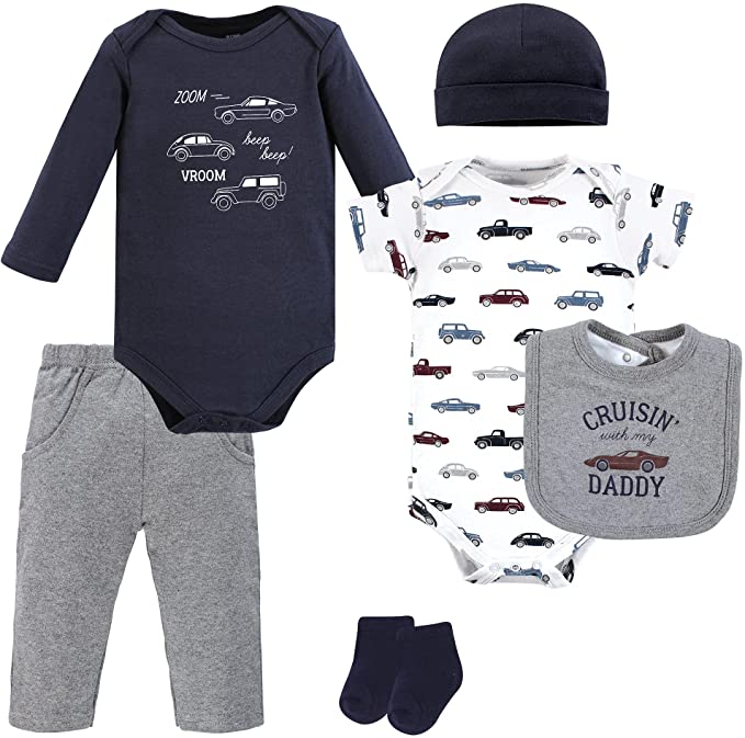 Cruising with Daddy Cars Baby Boy Outfit - officialflykiddos